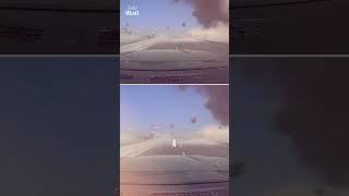 Huge missile explodes on Tel Aviv roadside