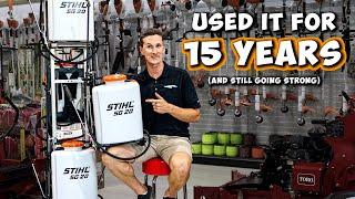 BEST Backpack Sprayer - STIHL SG 20 Manual Backpack Sprayer!