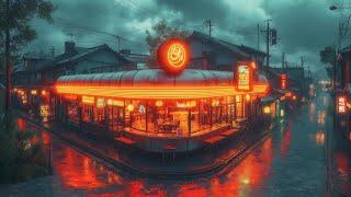Midnight Neon & Rainfall  80s-Inspired Lofi Beats for Focus & Calm