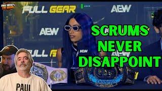 AEW Scrums are Better than the Shows