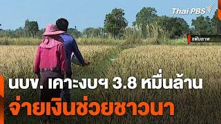 นบข. เคาะงบฯ 3.8 หมื่นล้านบาท จ่ายเงินช่วยชาวนา | วันใหม่ ไทยพีบีเอส | 26 พ.ย. 67