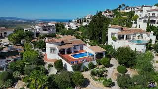 Luxury villa, on one level, for sale Denia area, Costa Blanca, Spain