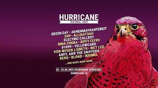 Die ersten Bands für das Hurricane Festival 2025