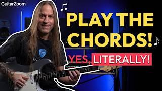 How To Add Solos In Between Your Chord Changes