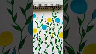 EasyPainting idea #newshorts #nadaniya #painting  #youtubeshorts #srizsan #acyrlicpainting #art