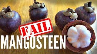 MANGOSTEEN Taste Test -- how not to pick a mangosteen | Fruity Fruits