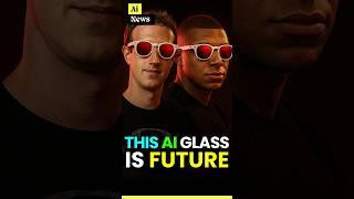 META Launched World's Stylish Ai Glass  #ai #markzuckerberg #meta #metaai #smartglasses #facebook