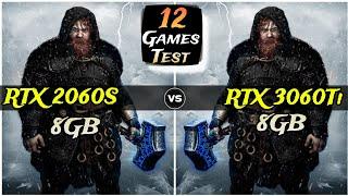 RTX 2060 Super vs RTX 3060 Ti - Test In 12 Games - 1080p