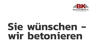 BK BetonDESIGN – BK BetonSTEINwerk