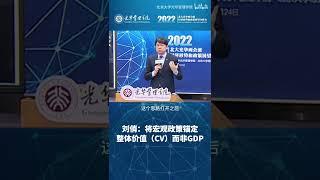 北大光华刘俏：将宏观政策锚定整体价值（CV）而非GDP - 北京大学 Peking University