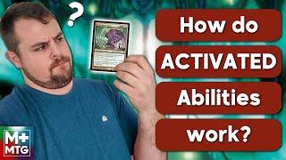 How do ACTIVATED abilities work in Magic the Gathering? ┃ Manfred Plus Magic