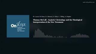 Thomas McCall - Analytic Christology and the Theological Interpretation of the New Testament