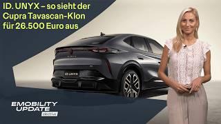 VW zeigt ID. UNYX für China / Batterie-Problem bei Tesla / Kleiner Akku im Audi Q4 -eMobility Update