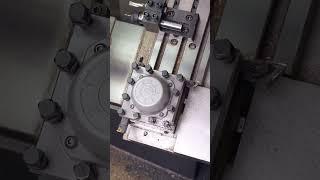 Smartlathe SL-36 with 4 station tool turret and 4 ER16 Y axis Live tools.  #cnc #smartlathe #machine