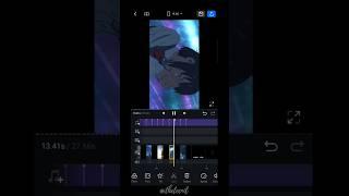 Anime Edits in VN Video Editor - Tutorial #shorts