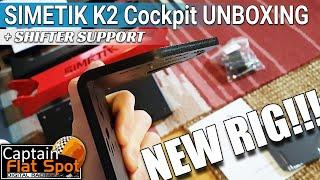 SIMETIK K2 Cockpit UNBOXING (+shifter support)