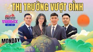 Thị trường vượt đỉnh! Nhận Định Thị Trường Chứng Khoán Hằng Ngày| VNIndex: Cầu mạnh!