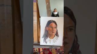 Portrait Painting #portraitpainter #portraitpainting #oilpainting #atelier #art #liveportrait #arte