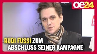 Rudi Fußi zum Abschluss seiner Kampagne