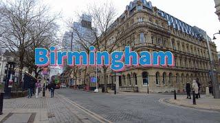 Saturday walk in Birmingham | Snow Hill | Colmore Row | Victoria Square | Town and City Walks