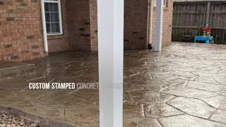 Custom Stamped Concrete Services in Murfreesboro TN Premier Quality Best Custom Design Patios More