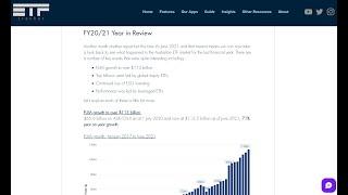 Australian FY21 Year in Review with ETFtracker