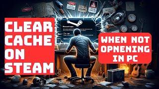 How to clear steam cache if steam is not opening on your pc?