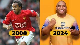 MANCHESTER UNITED, the 2008 UEFA Champions League Winners Then and Now