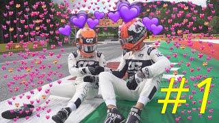 Pierre Gasly & Yuki Tsunoda Funny and Cute Moments (Part #1)