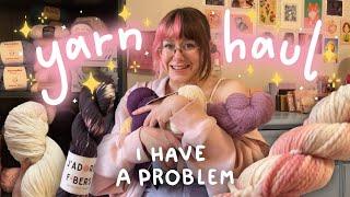 Yarn Unboxing & Haul! Hand-dyed Yarns from Small Businesses