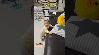 돌떡은 제가 돌릴까요?^^(D+240) #8개월twins#뚜벅초보#shorts