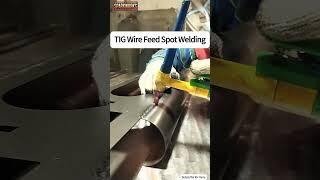 TIG Filler Rod Spot Welding: Strong & Precise!#tigwelding #welder
