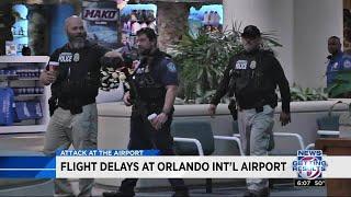 Increased security, flight delays at Orlando International Airport