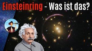 Raumzeitkrümmung mit eigenen Augen sehen: Der Gravitationslinseneffekt