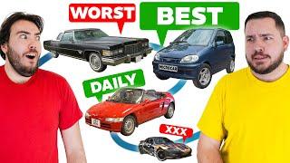 We Spent Over £30,000 On 17 Different Cars