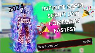 DBZ FINAL STAND INFINITE STATS SCRIPT + HYBRID SCRIPT | 2024 | WORKING