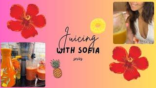 Juicing with Sofia l Tropical Glow Immune Support Juice