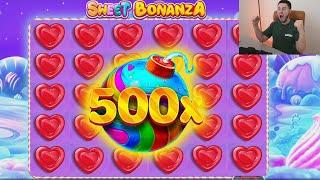 Купил 4 БОНУСКИ по 150 000Р в SWEET BONANZA и ПОЙМАЛ ПОЛЯНУ СЕРДЕЦ