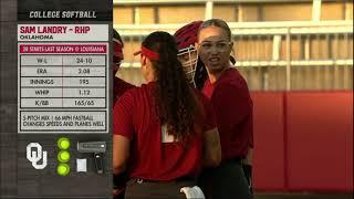 2024 NCAA Softball Oklahoma Battle Series Game 1