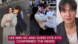 LEE MIN HO & SONG HYE KYO CONFIRMED THE NEWS AFTER THEIR WEDDING VIDEO WENT VIRAL