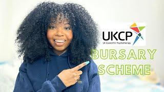 FUNDING: UKCP's BURSARY SCHEME | CEE THE TRAINEE COUNSELLOR #counsellingtraining #therapytraining