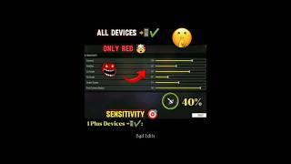Headshot Sensitivity️Free Fire For All Devices | FF Secret Sensitivity#headshot #sensitivity