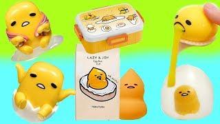 Opening Gudetama Collectible Blind Boxes