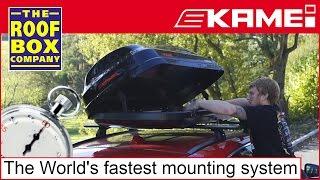 KAMEI ClickFix - The World's fastest roof box mounting system