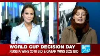 FIFA - Russia to host 2018 World Cup, 2022 to be held in Qatar