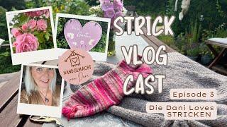 StrickVlogCast Episode 3 #strickpodcast , GEWINNSPIEL 1000 Abonnenten ️, Strickdate, neue Wolle