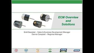 Controls Central Webinar - U.S. Motors / Nidec Corporation: ECM Technology & Products