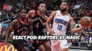 React Pod: Raptors run out of excuses in lifeless loss to shorthanded Magic