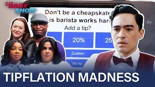 How Much Should Consumers Have to Pay for Tipflation? Troy Iwata Investigates | The Daily Show