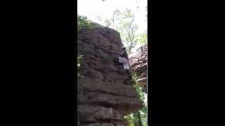 Free climbing at chandler park